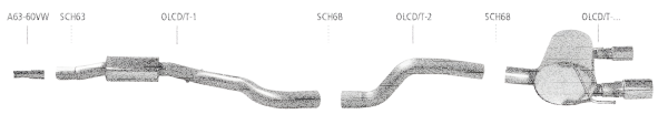 Bastuck Exhaust System - Opel Corsa D GSI