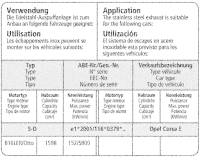 Bastuck Komplettanlage - Opel Corsa E OPC