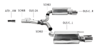 Bastuck Sport Exhaust - Opel Insignia A Estate 4WD