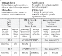 Bastuck Komplettanlage - Opel Insignia A Kombi OPC