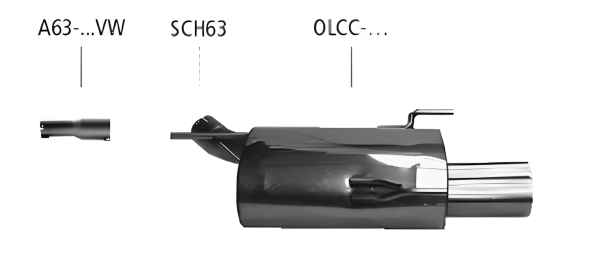Bastuck Sportauspuff - Opel Tigra Twin Top
