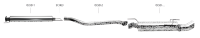 Bastuck Exhaust System - Opel Vectra B (incl. Caravan)