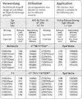 Bastuck Komplettanlage - Opel Vectra C Limousine (Benziner + Diesel ohne Rußpartikelfilter) 2 Endschalldämpfer