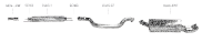 Bastuck Exhaust System - Opel Zafira I