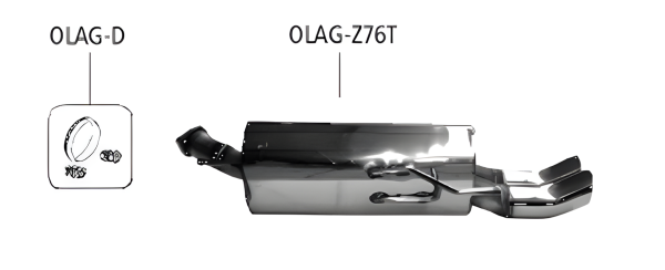 Bastuck Sport Exhaust - Opel Zafira I