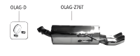 Bastuck Sport Exhaust - Opel Zafira I