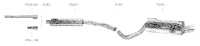 Bastuck Exhaust System - Peugeot 206 with round rear...