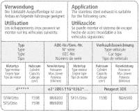 Bastuck Sport Exhaust - Peugeot 308 CC Convertible/...