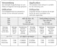 Bastuck Komplettanlage - Peugeot 308 CC Cabrio/...