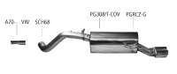 Bastuck Sport Exhaust - Peugeot 308 CC Convertible/...