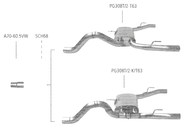 Bastuck Sport Exhaust - Peugeot 308 GTI THP 270