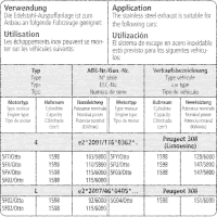Bastuck Sport Exhaust - Peugeot 308 Limousine (Petrol...