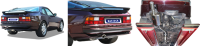 Bastuck Exhaust System - 86-91 Porsche 944 S/ S2