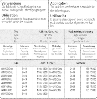 Bastuck Komplettanlage - 86-91 Porsche 944 S/ S2