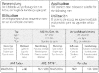 Bastuck Exhaust System - 88-91 Porsche 944 Turbo/ Turbo S