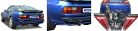 Bastuck Exhaust System - 88-91 Porsche 944 Turbo/ Turbo S