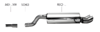 Bastuck Sport Exhaust - Renault Clio 2 1.4 8V/ 1.6 8V