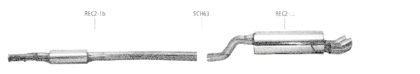 Bastuck Exhaust System - Renault Clio 2 1.4 16V/ 1.6 16V/ 1.5 Diesel/ 1.9 Diesel