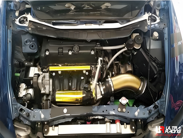 Ultra Racing Domstrebe vorn oben 2-Punkt - 06-11 Honda Civic (FD1/FD2/FG1/FG2) 1.8/2.0 (2WD)