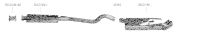 Bastuck Exhaust System - Renault Clio 2 2.0 16V