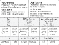Bastuck Sport Exhaust - Renault Clio 4 RS