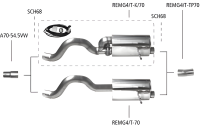 Bastuck Sport Exhaust - Renault Megane 4 1.6 TCe incl. GT