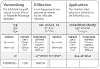 Bastuck Exhaust System - Renault Wind 1.6 16V