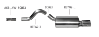 Bastuck Sport Exhaust - Renault Wind 1.6 16V