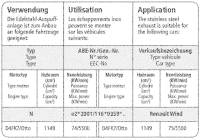 Bastuck Komplettanlage - Renault Wind 1.2T