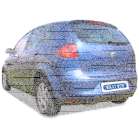 Bastuck Exhaust System - Seat Altea 5P (w/o 1.8/ 2.0 TFSI)