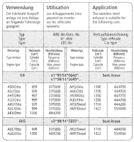 Bastuck Exhaust System - Seat Arosa