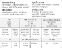 Bastuck Komplettanlage - 08+ Seat Ibiza 6J 1.2 Benziner...