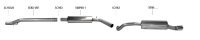 Bastuck Exhaust System - 08+ Seat Ibiza 6J 1.4T (w/o...