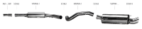 Bastuck Exhaust System - 93-02 Seat Ibiza 6K (w/o Cupra...