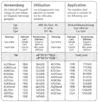 Bastuck Sportauspuff - 99-05 Seat Leon 1M (ohne Modelle...