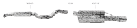 Bastuck Exhaust System - 02-05 Seat Leon 1M Cupra R