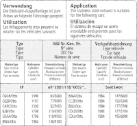 Bastuck Sportauspuff - 05+ Seat Leon 1P Turbo inkl. Cupra