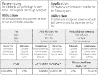 Bastuck Sportauspuff - 16+ Mercedes C-Klasse S205 AMG C43...