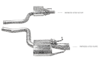 Bastuck Sport Exhaust - 15+ Mercedes C-Class W205 AMG C63...