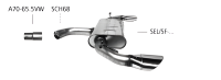 Bastuck Sport Exhaust - Seat Leon 5F Cupra R