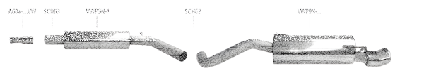 Bastuck Exhaust System - Skoda Fabia 5J