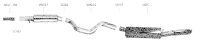 Bastuck Exhaust System - Skoda Octavia 1 incl. RS