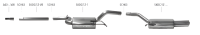 Bastuck Exhaust System - Skoda Octavia 1Z incl. Estate...