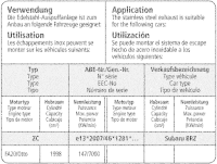 Bastuck Komplettanlage - 12-21 Subaru BRZ