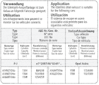 Bastuck Sportauspuff - Opel Astra J Turbo Benziner (2...