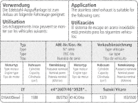 Bastuck Komplettanlage - 15+ Suzuki Vitara LY 4WD