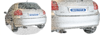 Bastuck Exhaust System LH+RH - Toyota Auris w/o Facelift