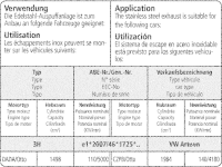 Bastuck Exhaust System - 17+ VW Arteon 3H TSI FWD