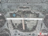 Ultra Racing Strebe vorn unten 2-Punkt - 12-15 Honda...