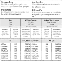 Bastuck Sportauspuff - VW Eos (inkl. Diesel)